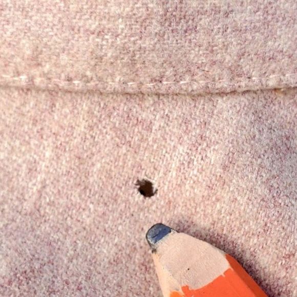 Vintage Pink Skirt Suit 70s Wool Office Wear M 8 10 Junior Belle - Picture 7 of 16